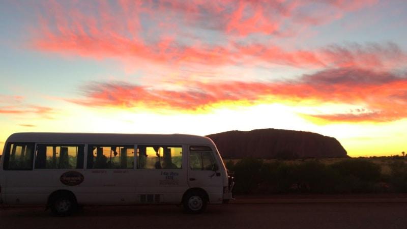 Sit back, relax and enjoy the view as we take you from Alice Springs to Ayers Rock (Uluru) in comfort.